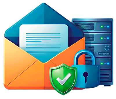 Correo empresarial seguro con servidor web